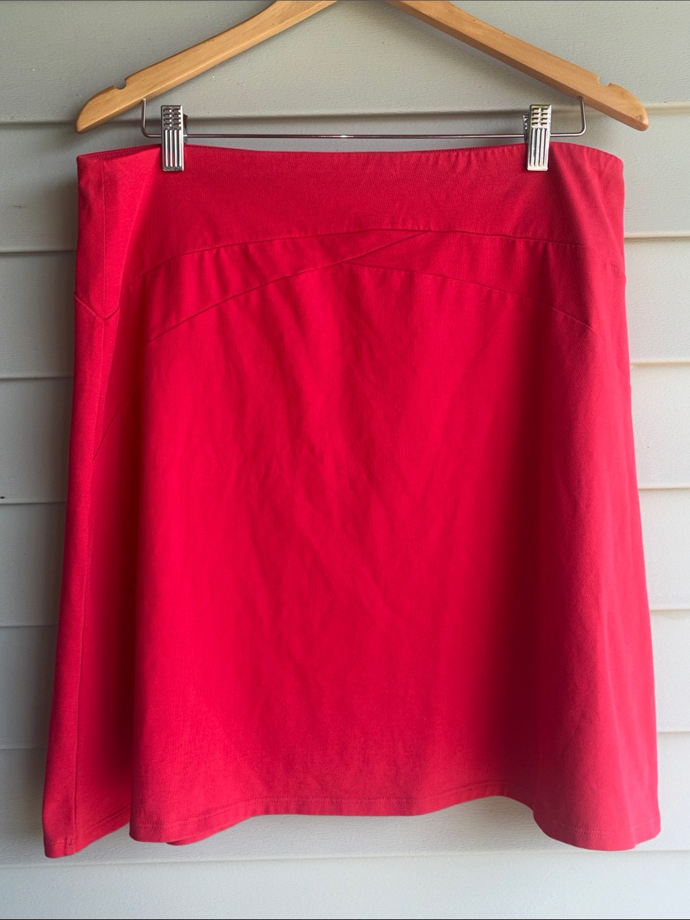 Patagonia coral Organic cotton skirt. Size Large.